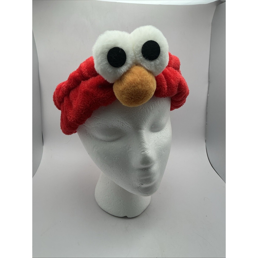 Wet N Wild Sesame Street Elmo Says Headband Red Plush Spa Makeup Skincare